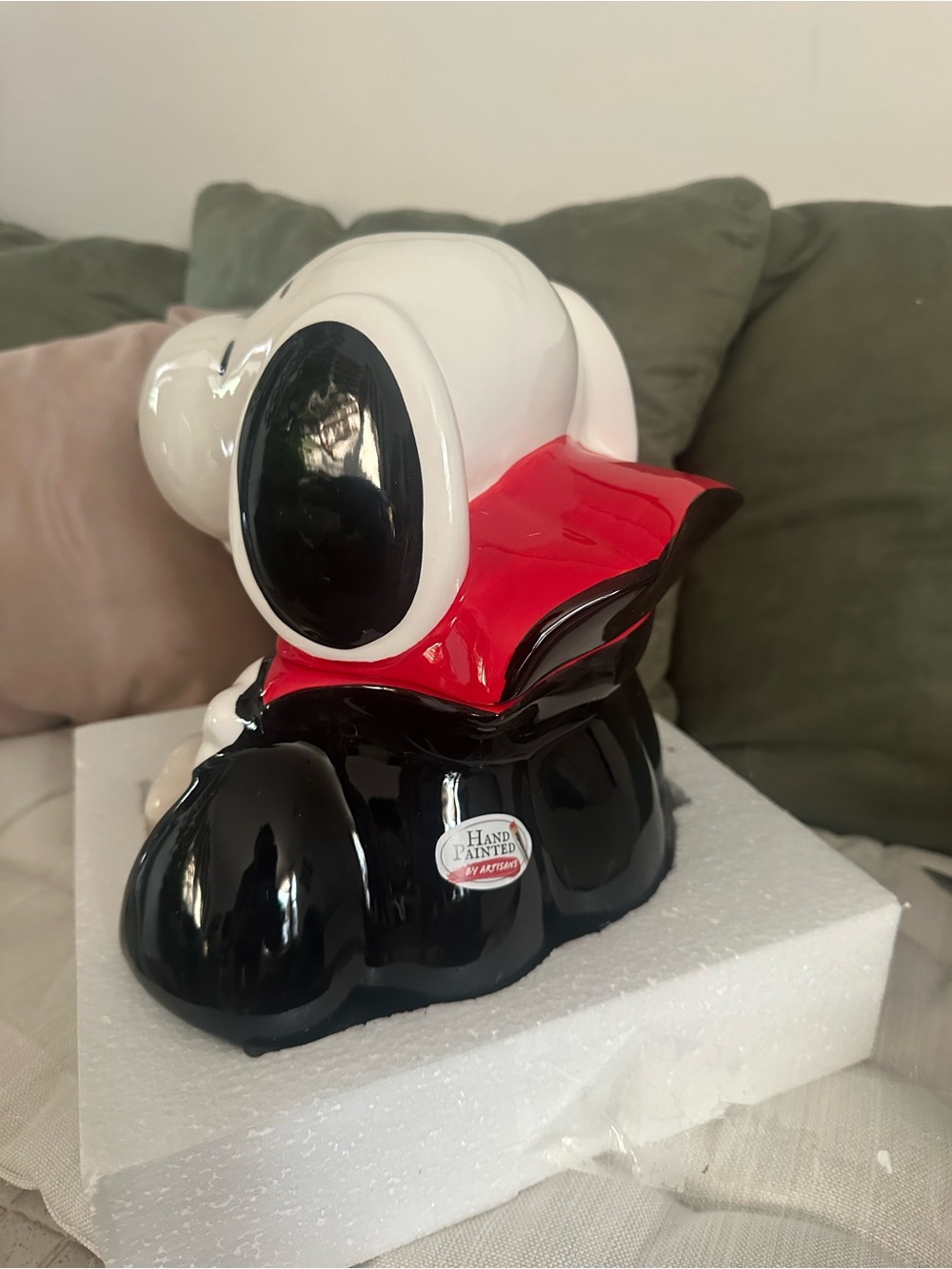 Vampire Snoopy Ceramic Cookie Jar - Picture 3 of 15